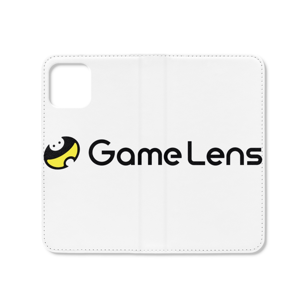 GameLens - 手帳型iPhoneケース（ベルトなし） - iPhone12 / 12 Pro - ストラップ穴 なし