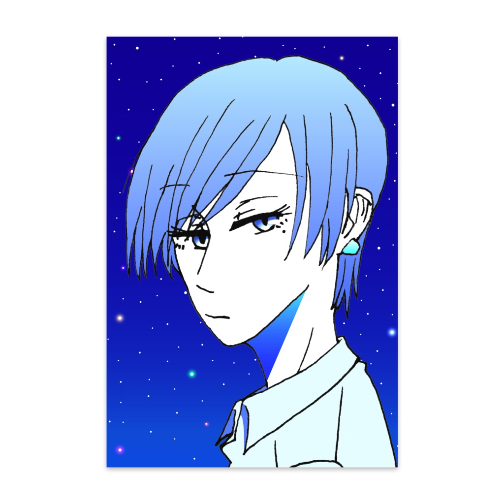夜 【ポストカード】