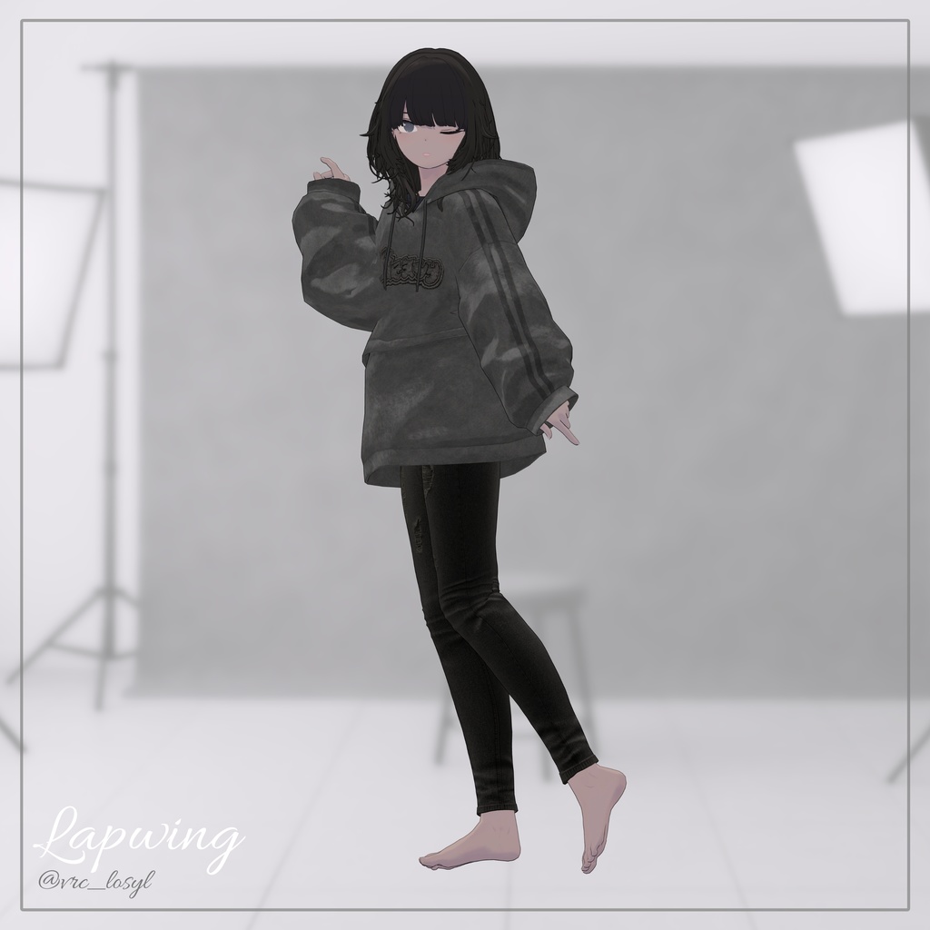 Heavy Hoodie | Heavy パーカー|Lapwing / マリシア対応 VRC衣装