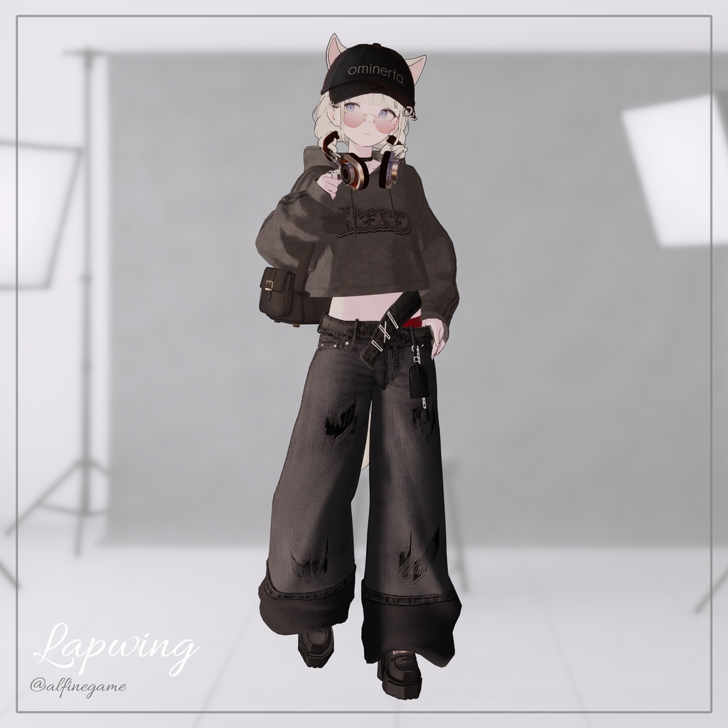 Heavy Hoodie | Heavy パーカー|Lapwing / マリシア対応 VRC衣装