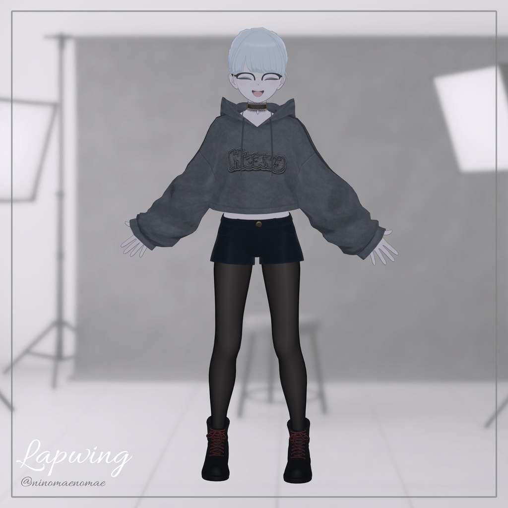 Heavy Hoodie | Heavy パーカー|Lapwing / マリシア対応 VRC衣装