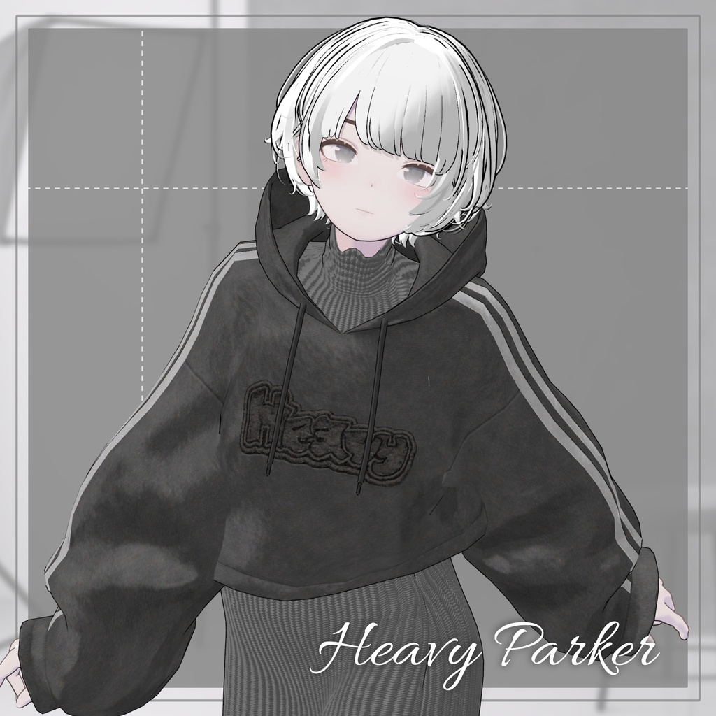 Heavy Hoodie | Heavy パーカー｜Lapwing / マリシア対応 VRC衣装
