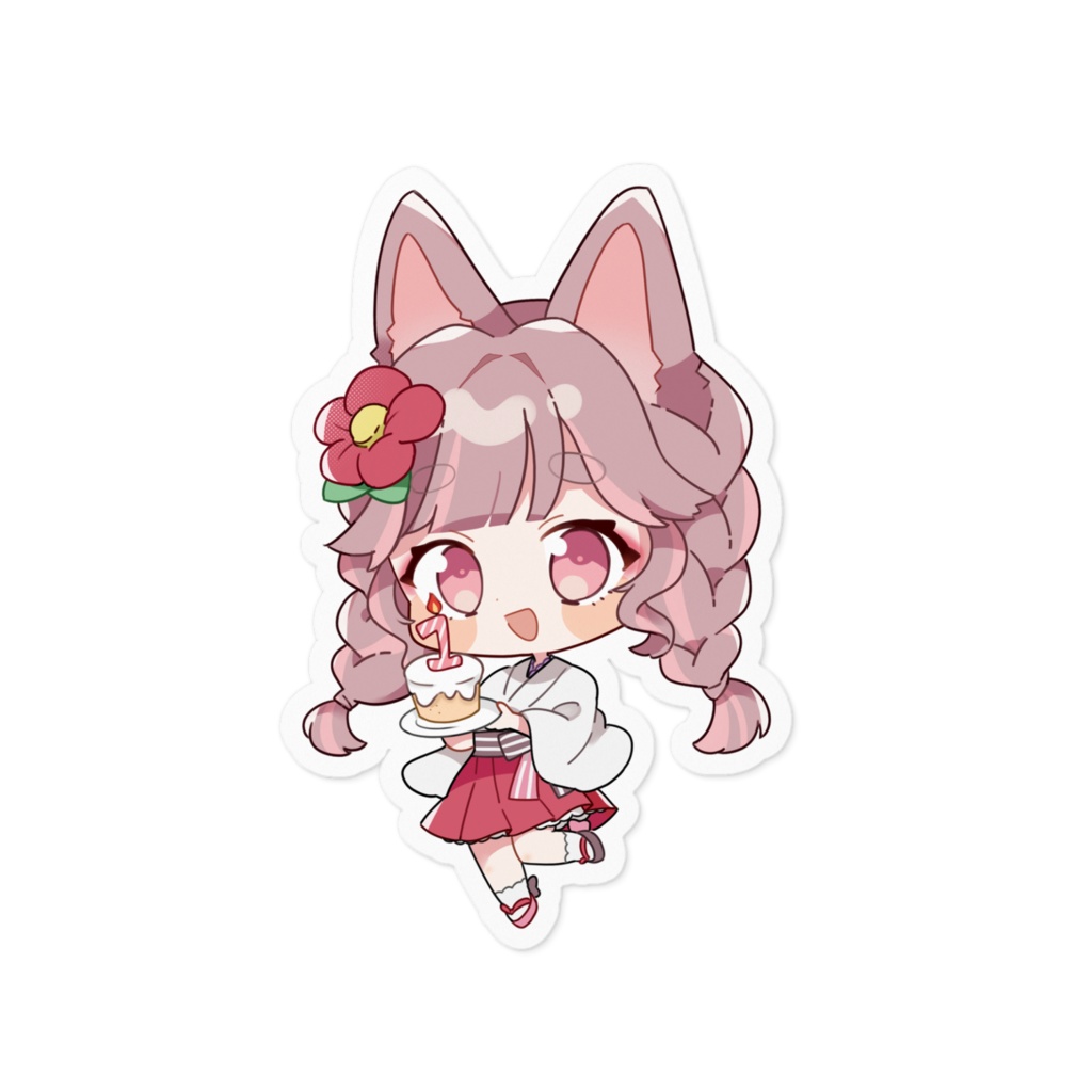 ステッカー『茶汰 1st Anniversary goods』