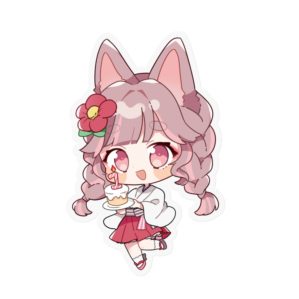 ステッカー『茶汰 1st Anniversary goods』