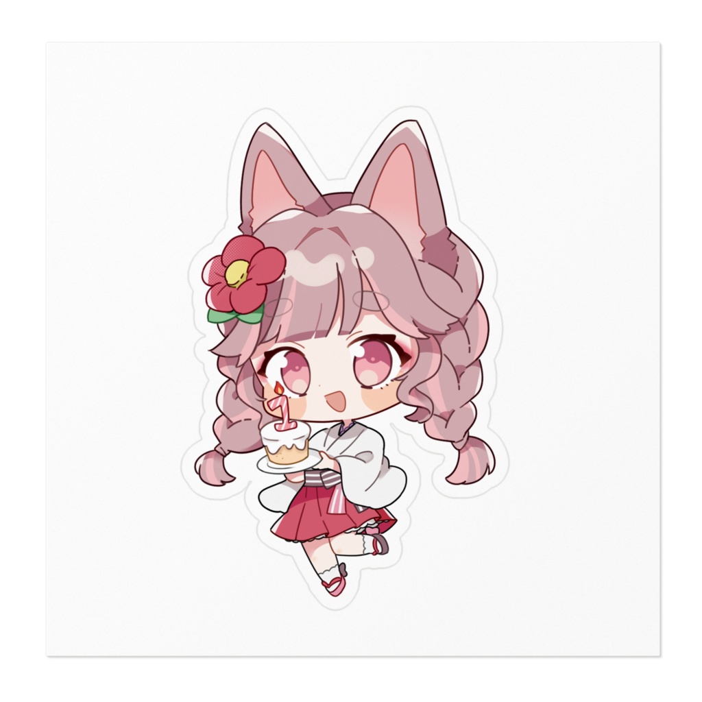 ステッカー『茶汰 1st Anniversary goods』