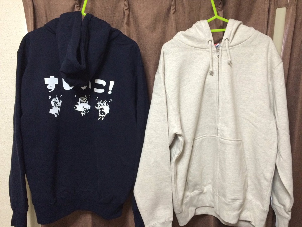 すしいこパーカー 11.5oz