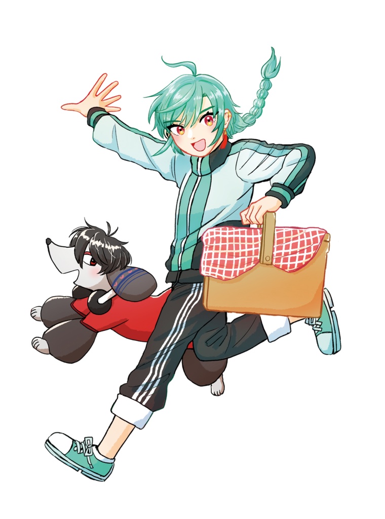 【販売終了】バケットモンスターアクリルスタンド（緑仙＆ゆめおい）