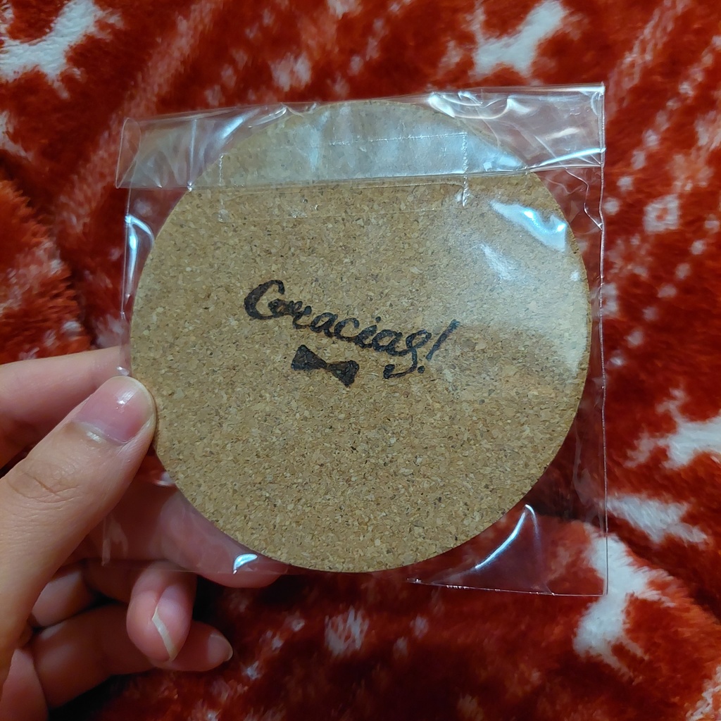 記念コルクコースター