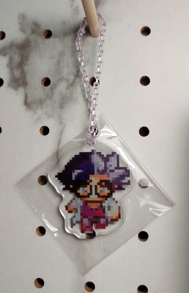 連れ歩き　両面アクリルキーホルダー