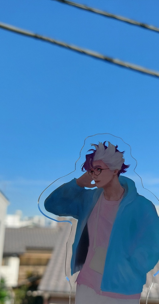 【ラスト1体のみ】個人的1/10スケール設定☆アクリルスタンドジオラマ