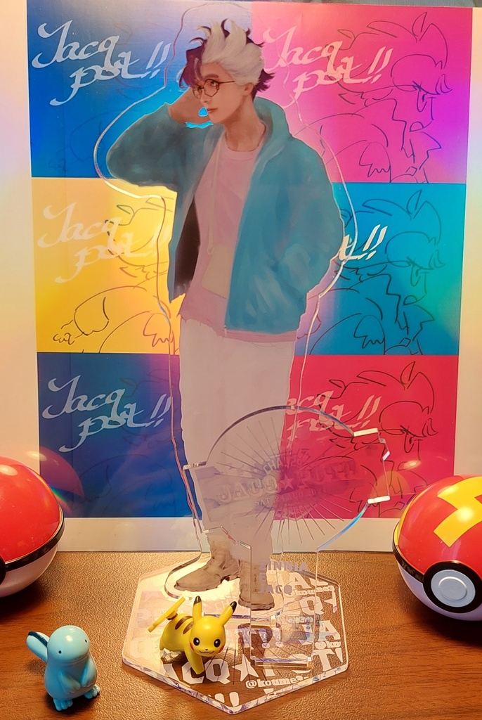 【ラスト1体のみ】個人的1/10スケール設定☆アクリルスタンドジオラマ