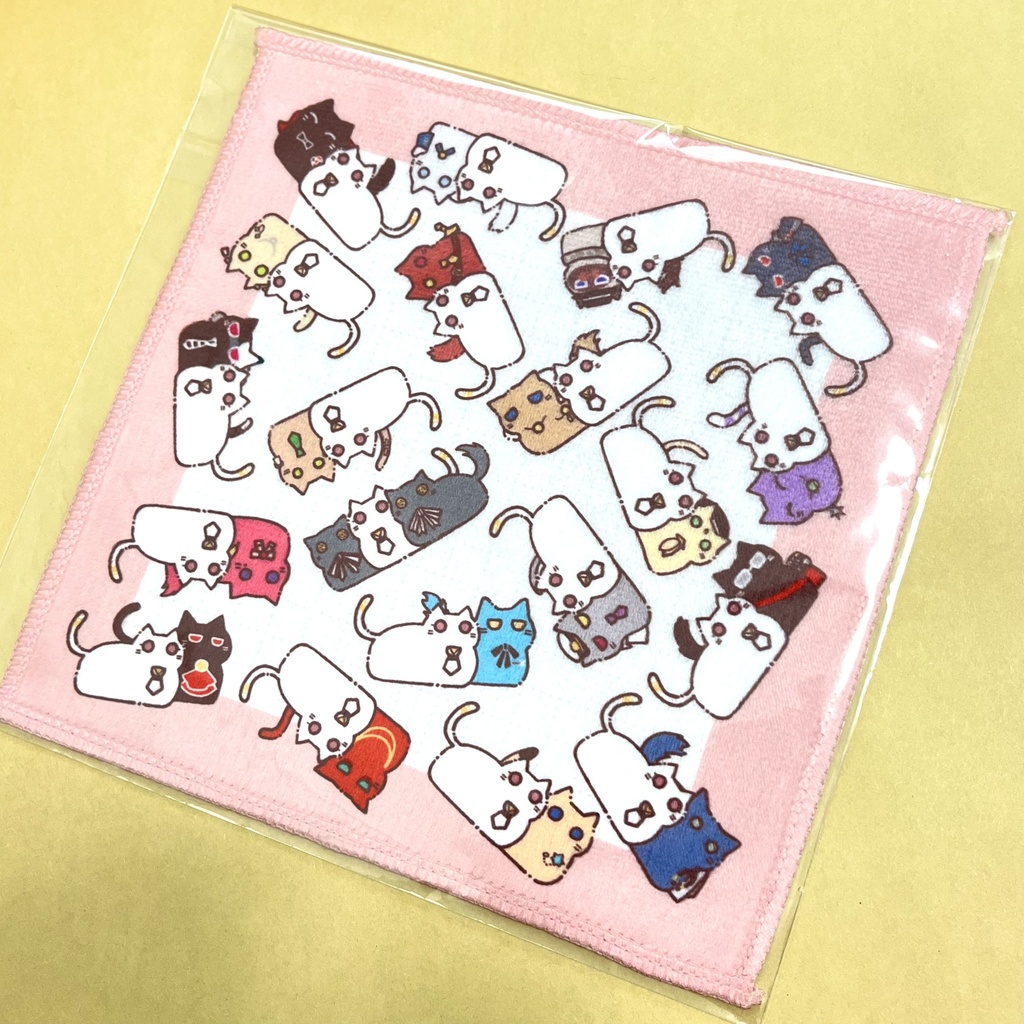 【まほ晶♀】NEKO NO GAINEN ALL マイクロファイバータオル