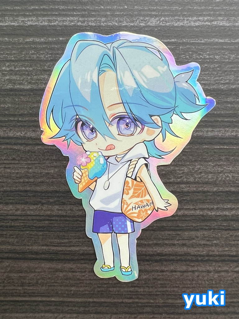 オーロラステッカー