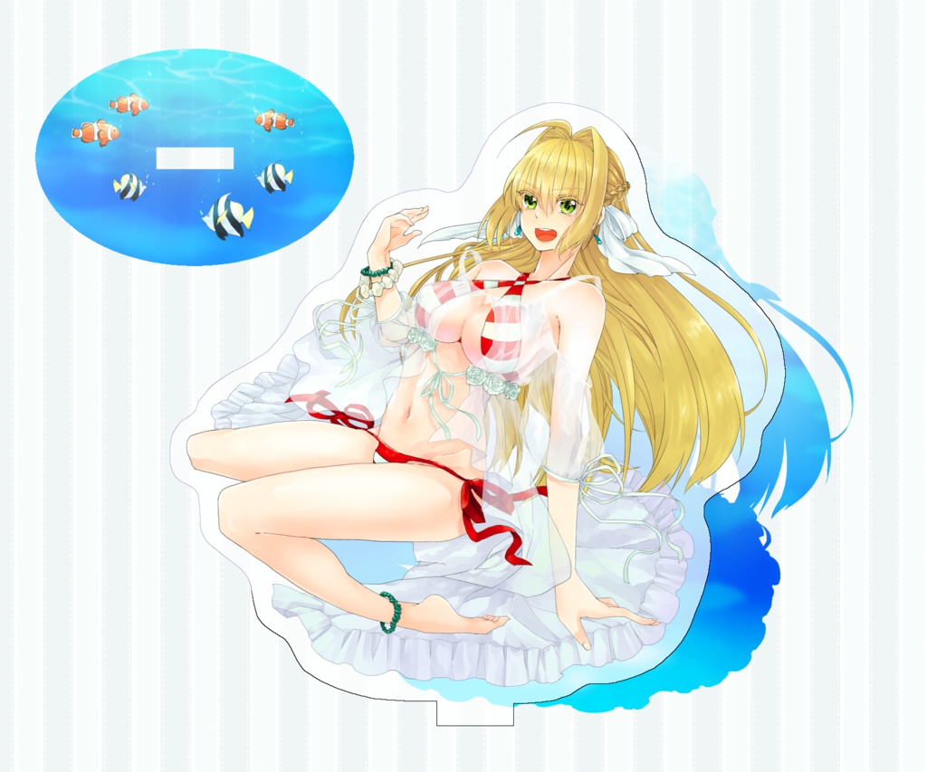 ネロ・クラウディウス（キャスター）アクリルフィギュア