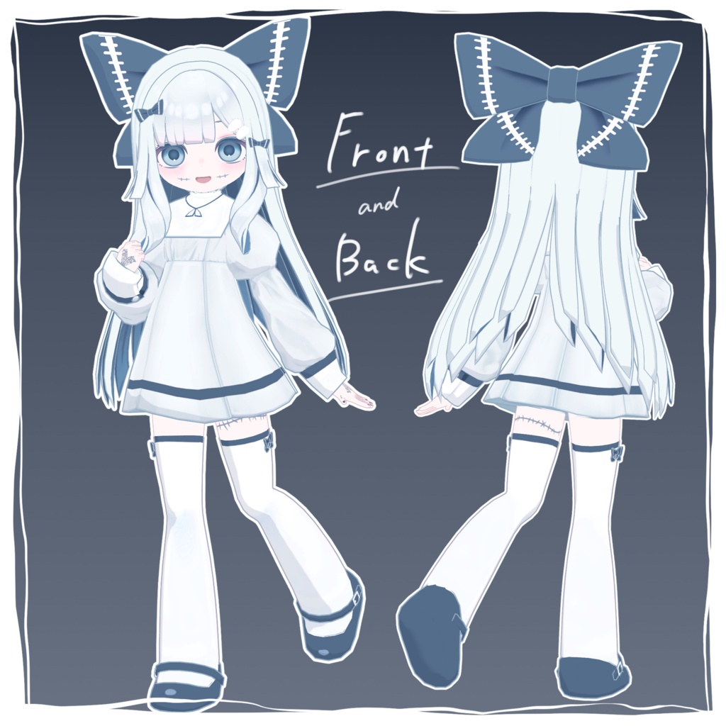 シィア / Sia 【Original 3D Model】