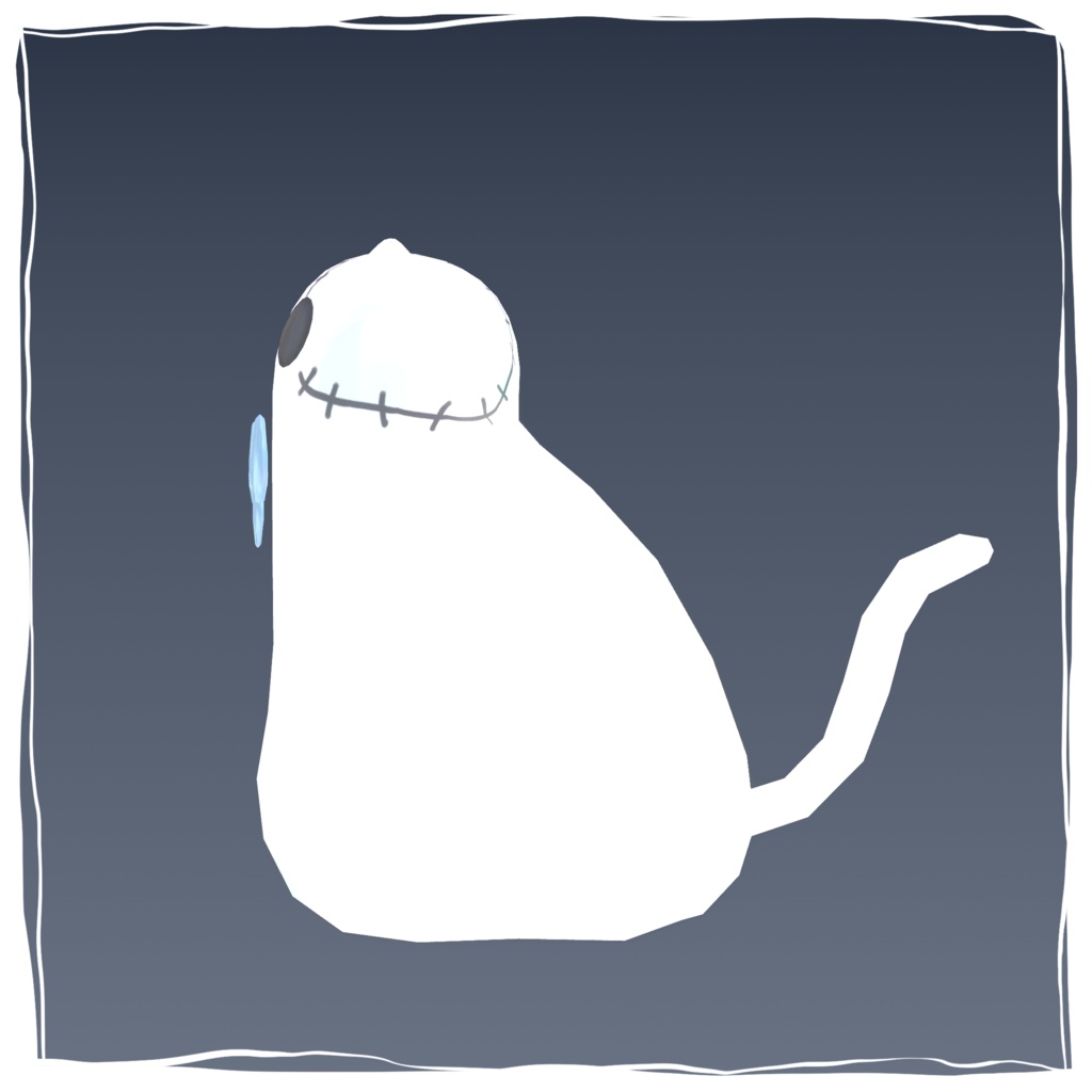 ふにゃんけん/Fnyanken【Original 3D Model】