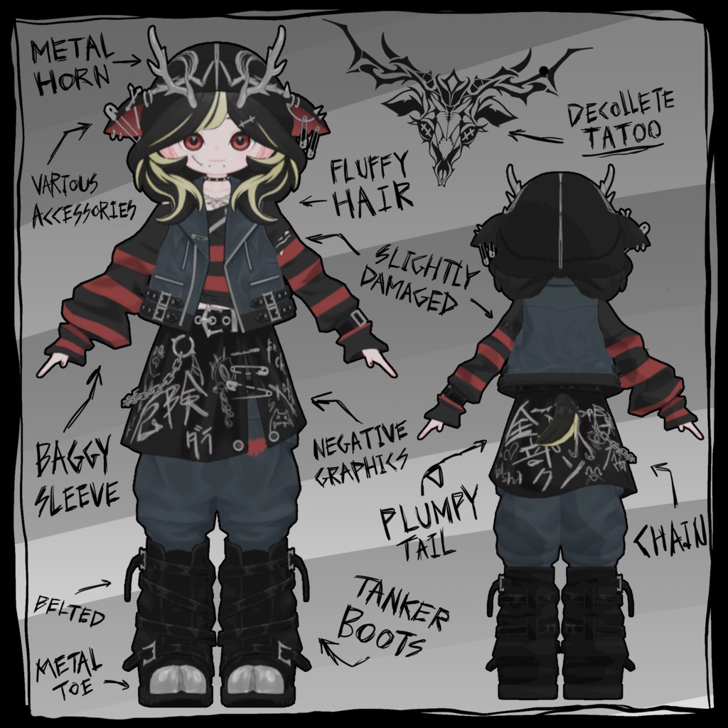 Daphne -ダフネ- 【オリジナル3Dモデル】