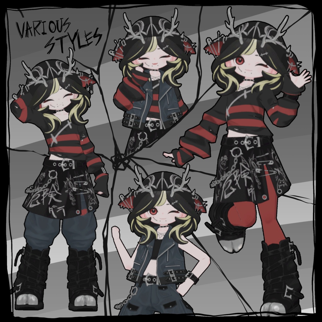 Daphne -ダフネ- 【オリジナル3Dモデル】