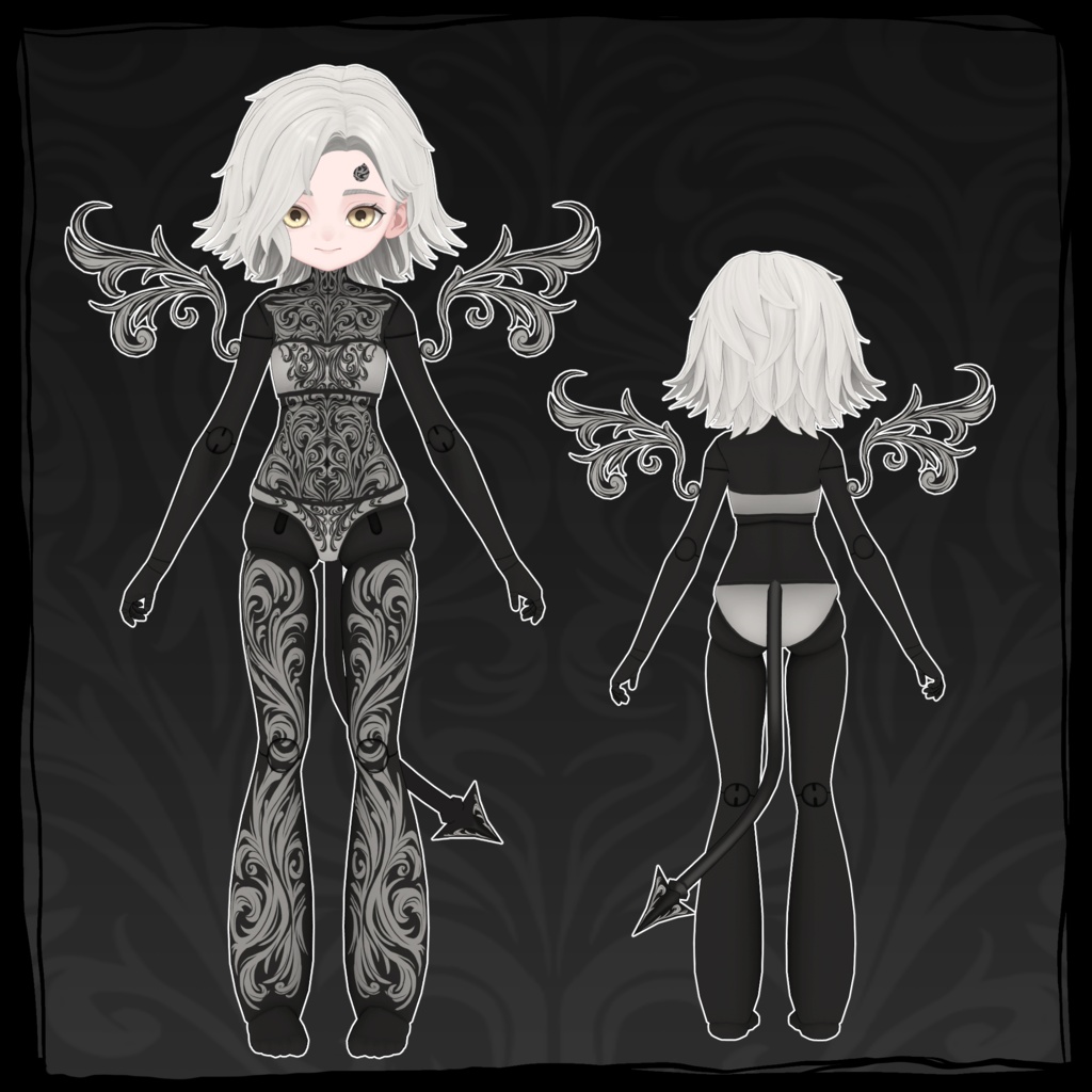 クレス / Cres 【Original 3D Model】