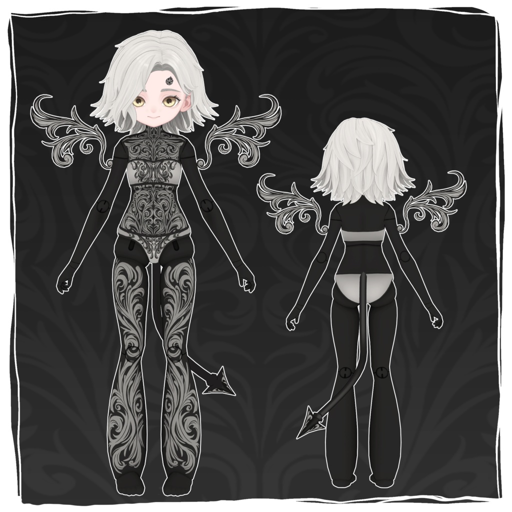 クレス / Cres 【Original 3D Model】