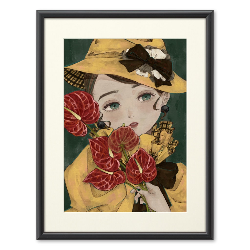 複製画『焦がれる』