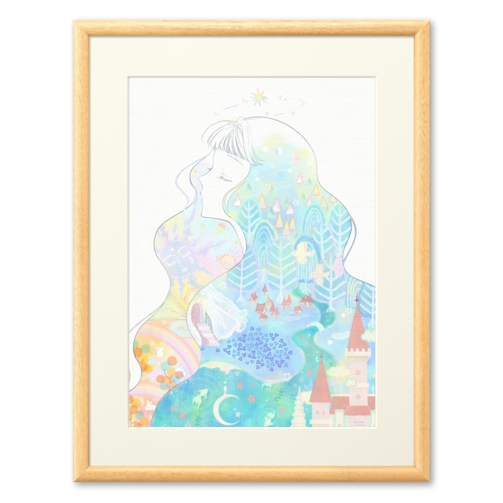 複製画『瞼の裏の』