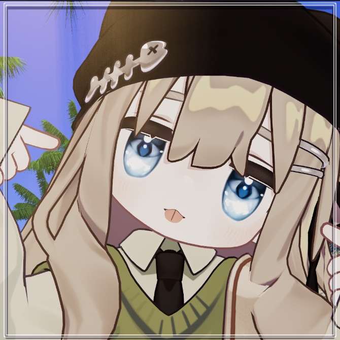 【11アバター対応】-蒼穹に浮かぶ-【EyeTexture】