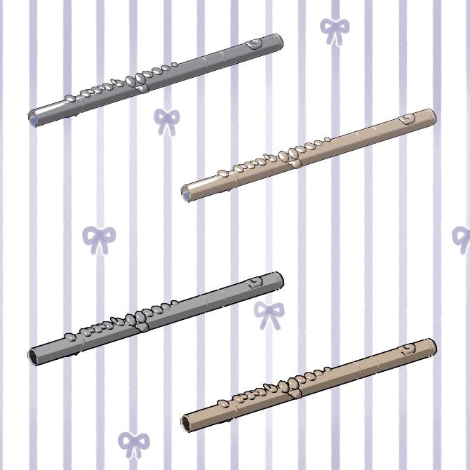 【汎用小物】ローポリフルート