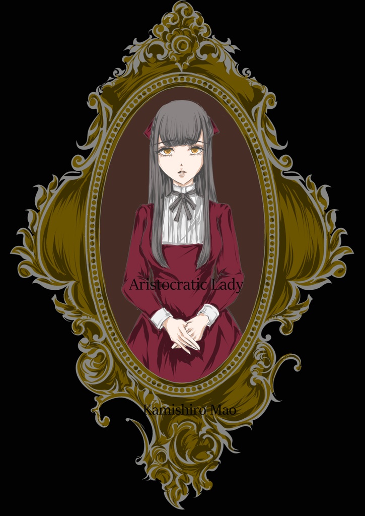 【ポストカード】悲劇の令嬢