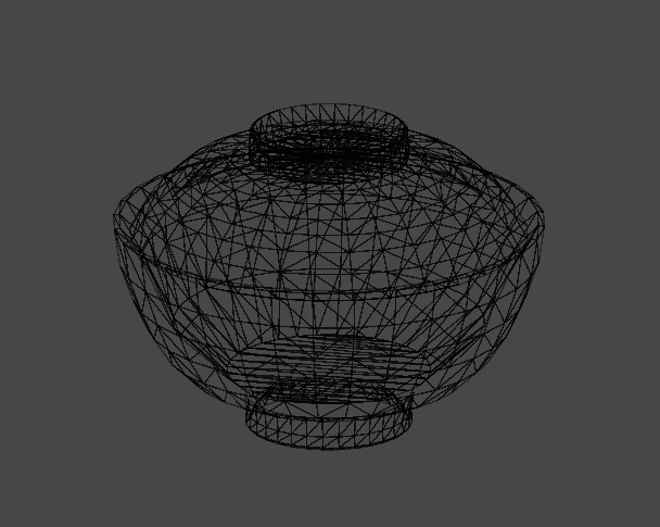 食器セット 3Dモデル