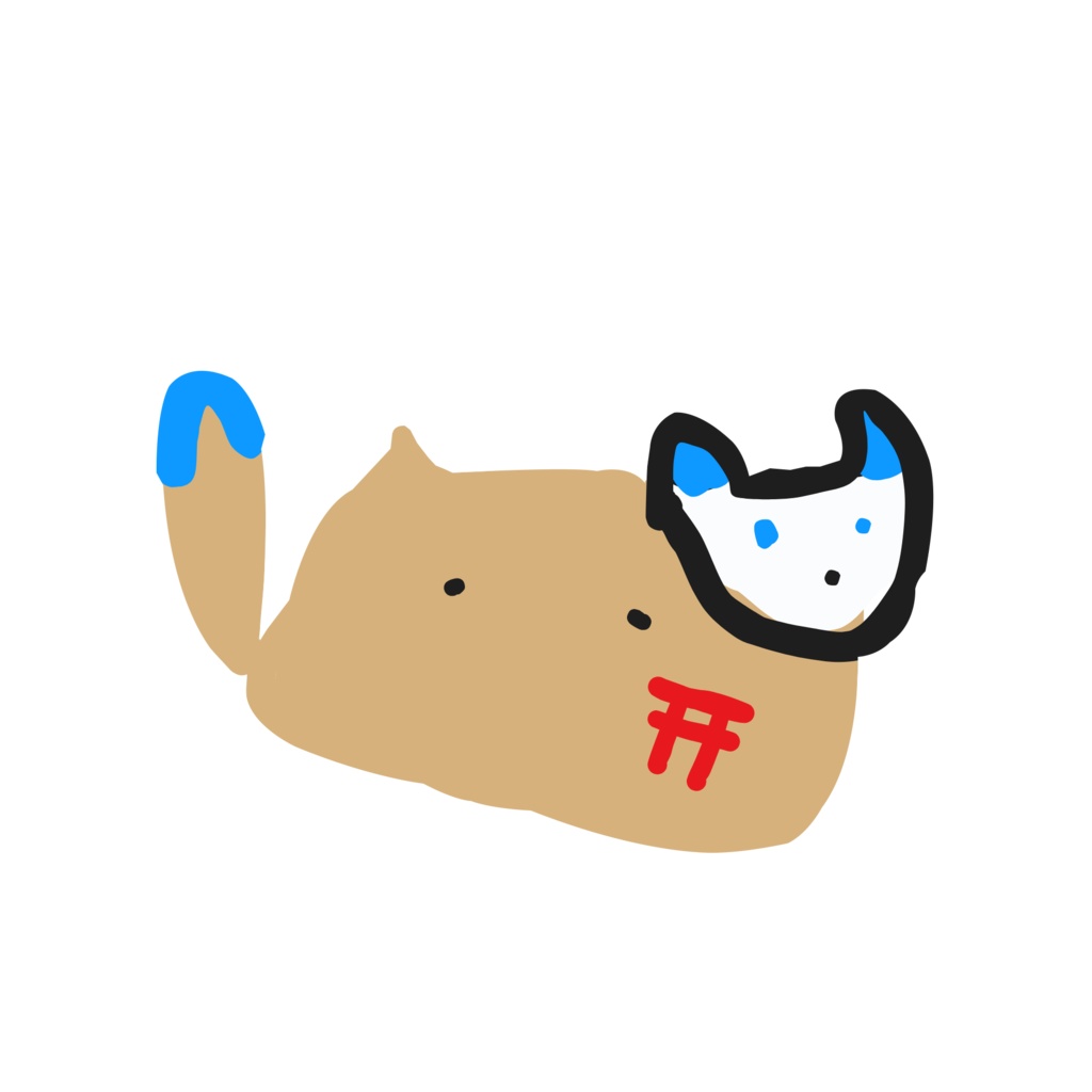 【リスナーキャラクター化企画】誕生日配信で製作した七海ナナメ渾身のイラスト