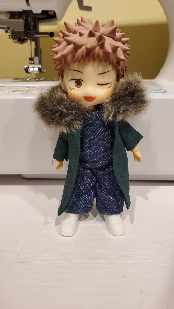 ねんどろいどどーるにも使える1／12サイズ　モッズコート