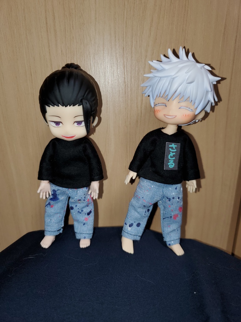 ペイント柄ズボン