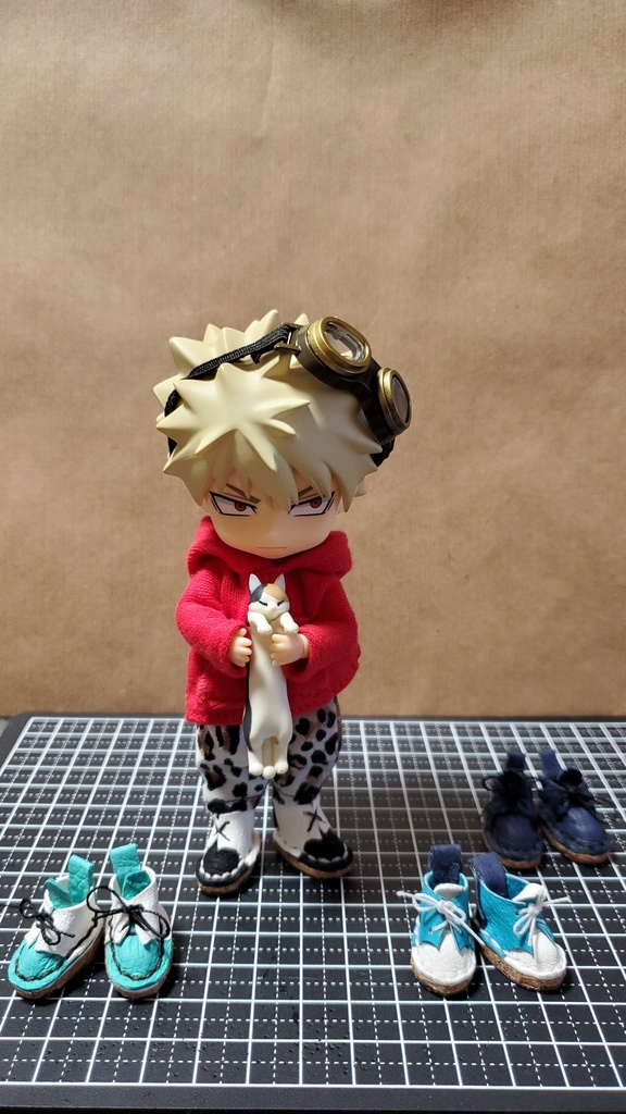 ねんどろいどドールシリーズに使用できる靴