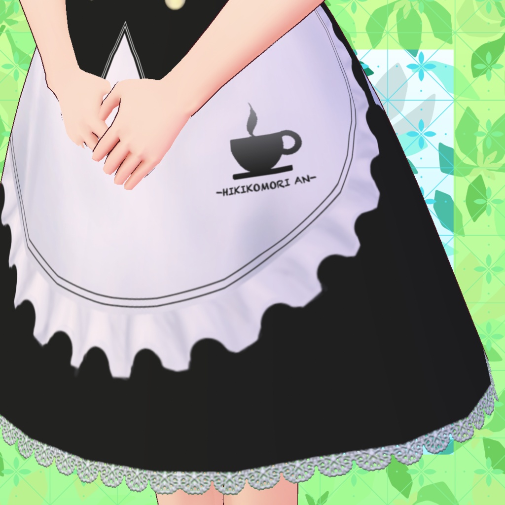 【VRoid用】純喫茶ひきこもり庵の給仕服