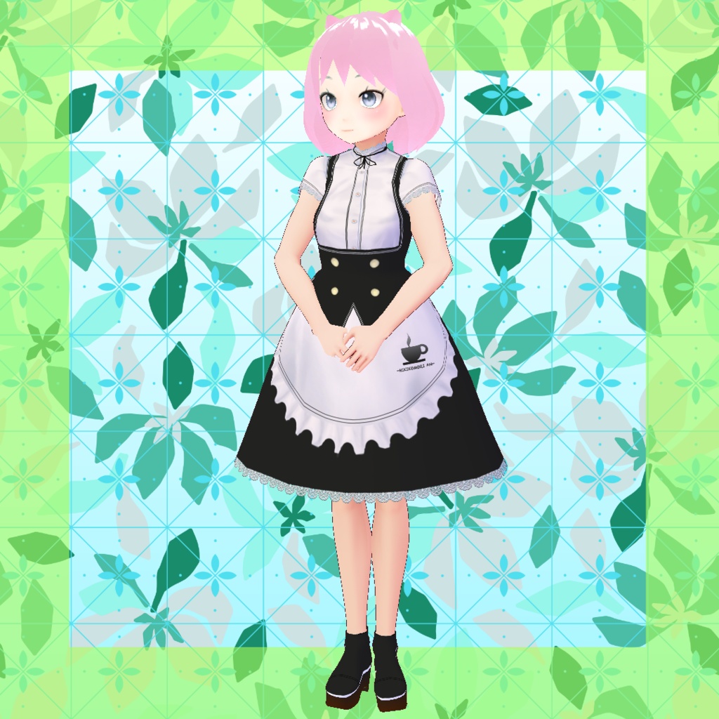 【VRoid用】純喫茶ひきこもり庵の給仕服