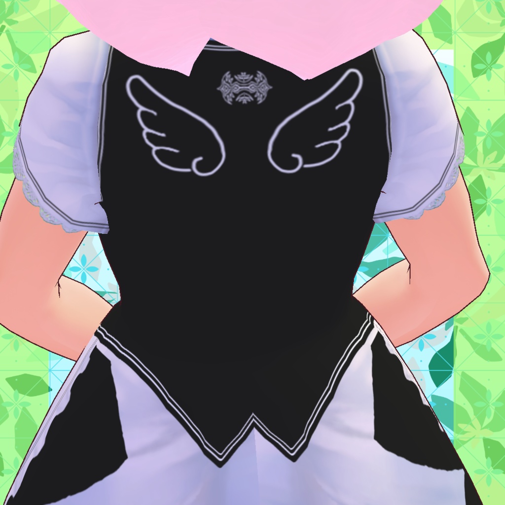 【VRoid用】純喫茶ひきこもり庵の給仕服