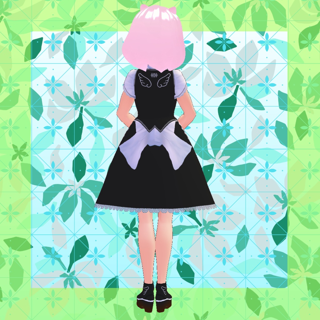 【VRoid用】純喫茶ひきこもり庵の給仕服