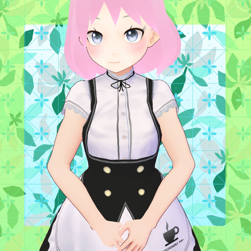 【VRoid用】純喫茶ひきこもり庵の給仕服