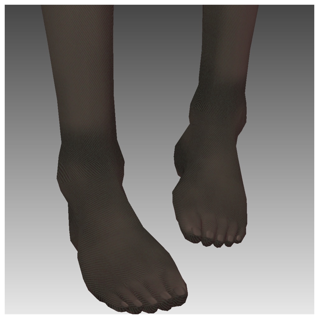 【VRoid用】タイツ&ニーソックスセット