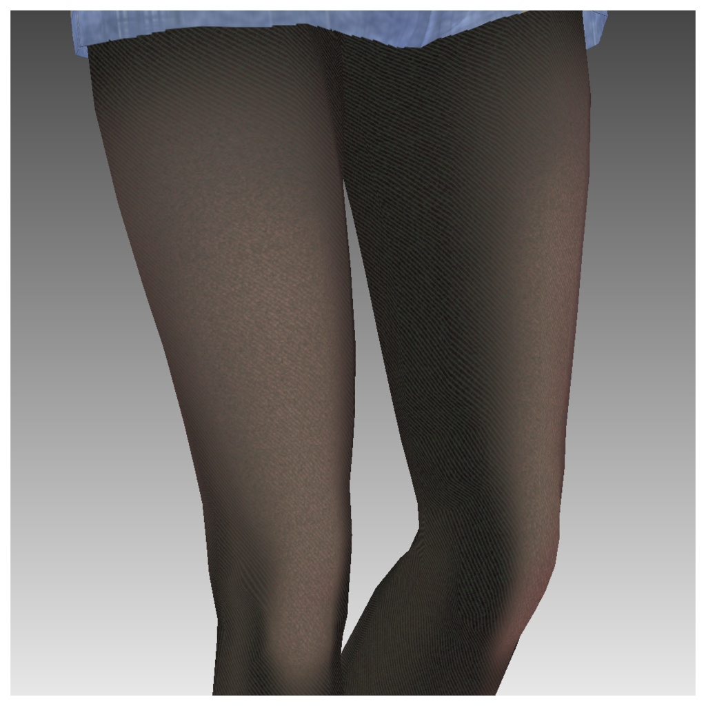 【VRoid用】タイツ&ニーソックスセット