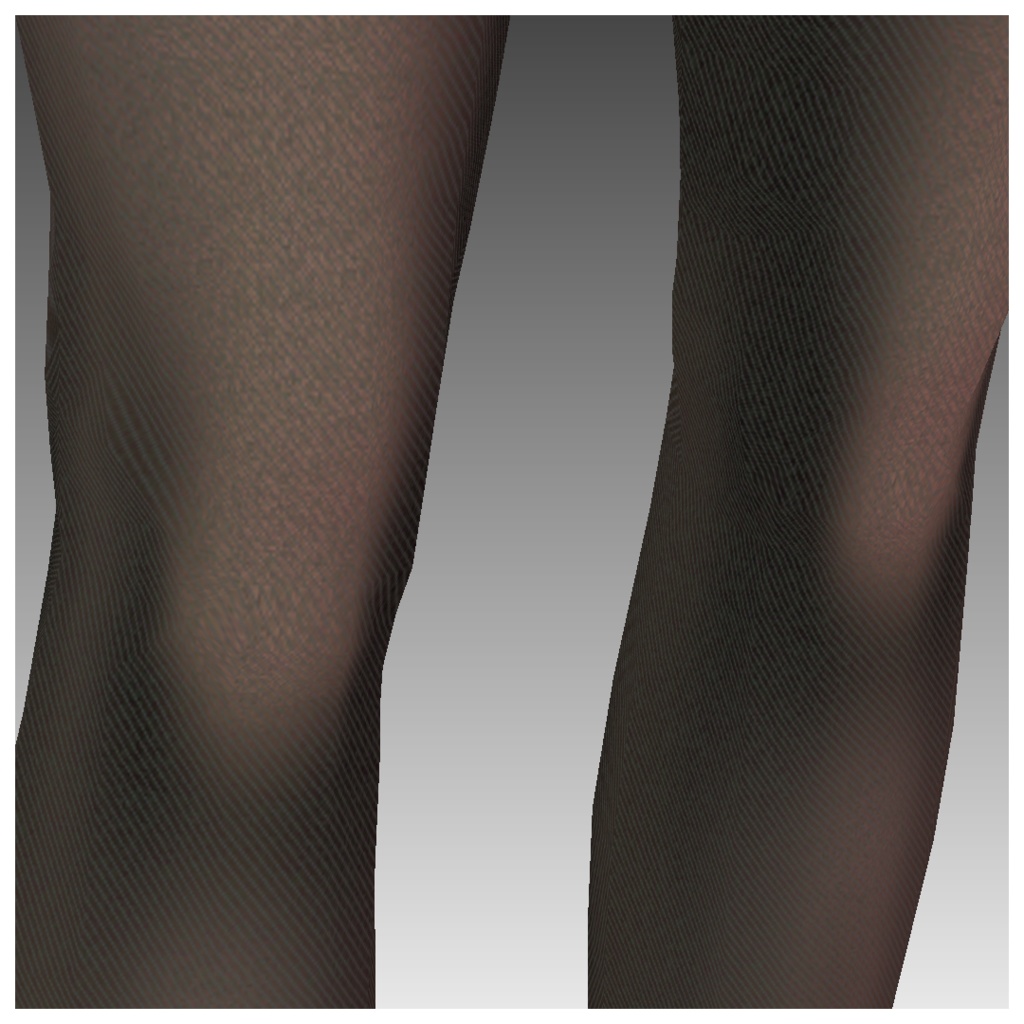 【VRoid用】タイツ&ニーソックスセット