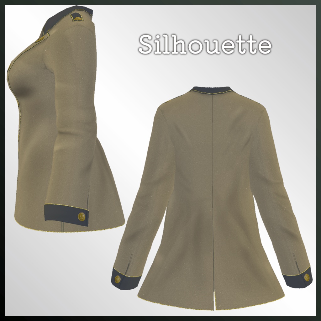 【VRoid用】Military Style Uniforms