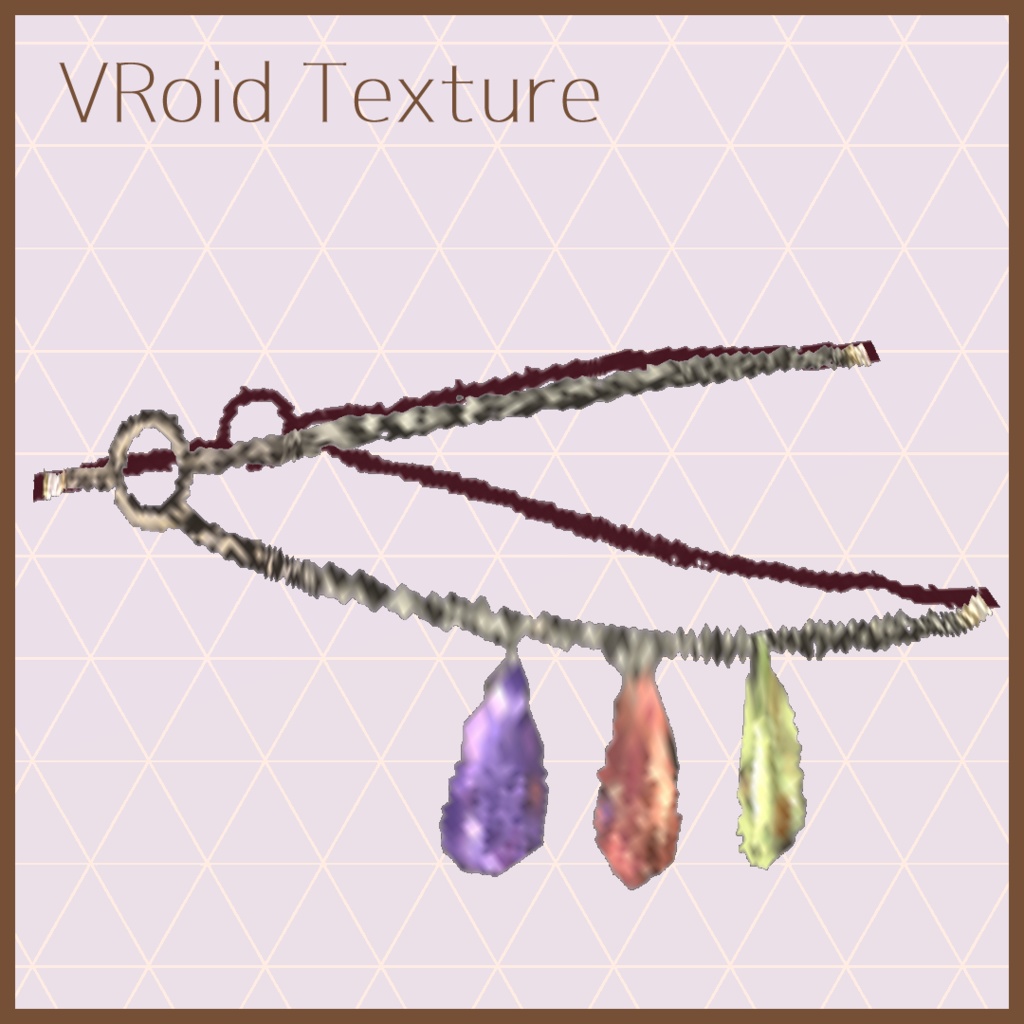 【VRoid + 3Dアクセサリー】Chain Anklet