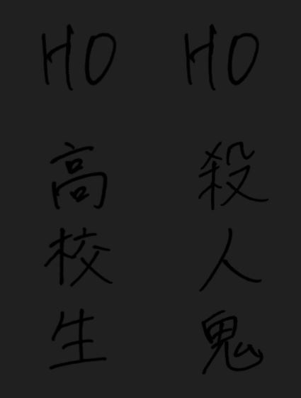 CoCシナリオ「片鱗」HO文字素材