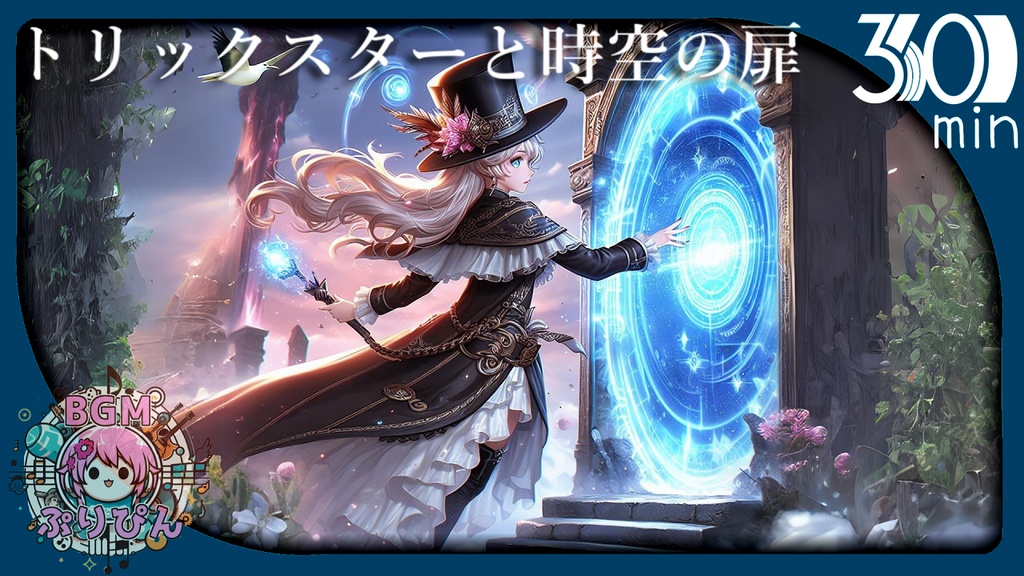 【フリーBGM】トリックスターと時空の扉
