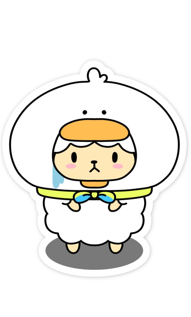 スバめいと わた友ステッカー