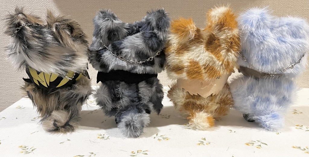 ぬい服 もこもこ猫セット