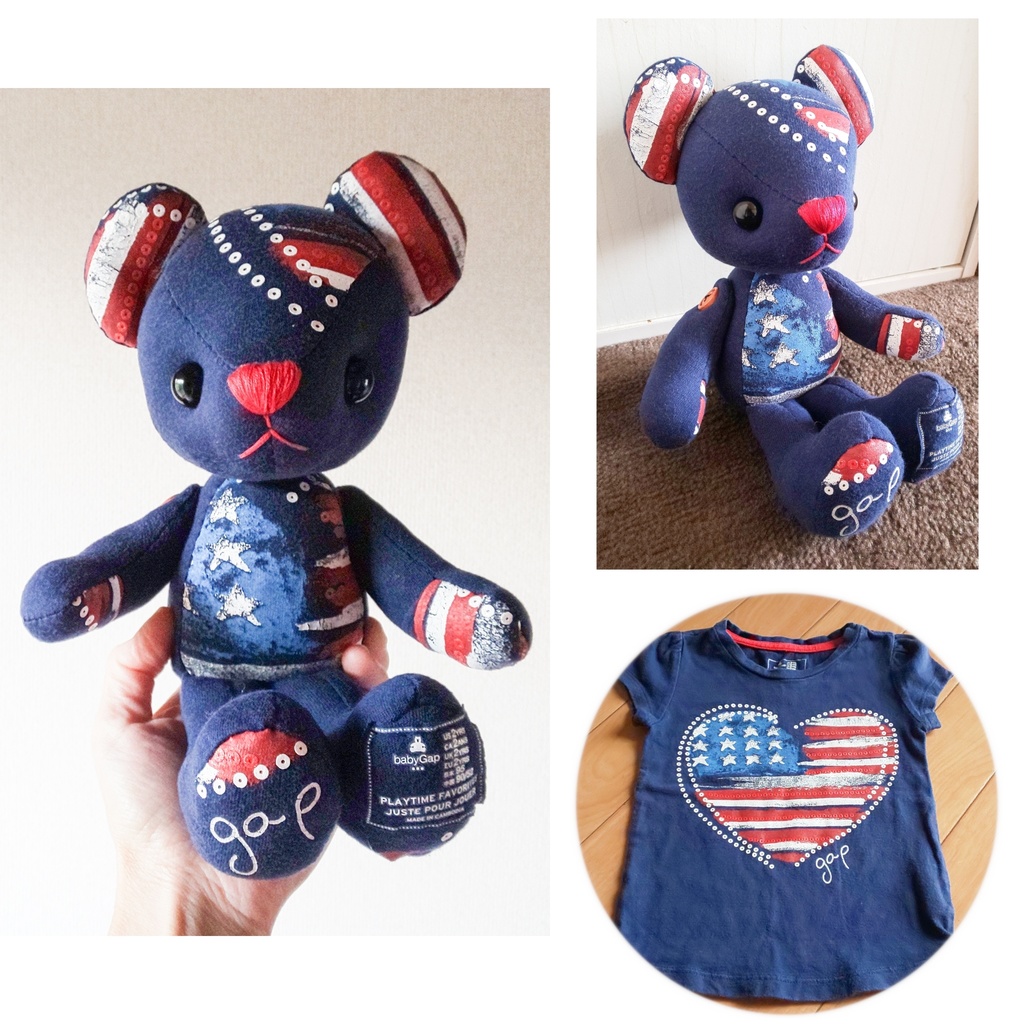 【型紙】リメイクベア型紙