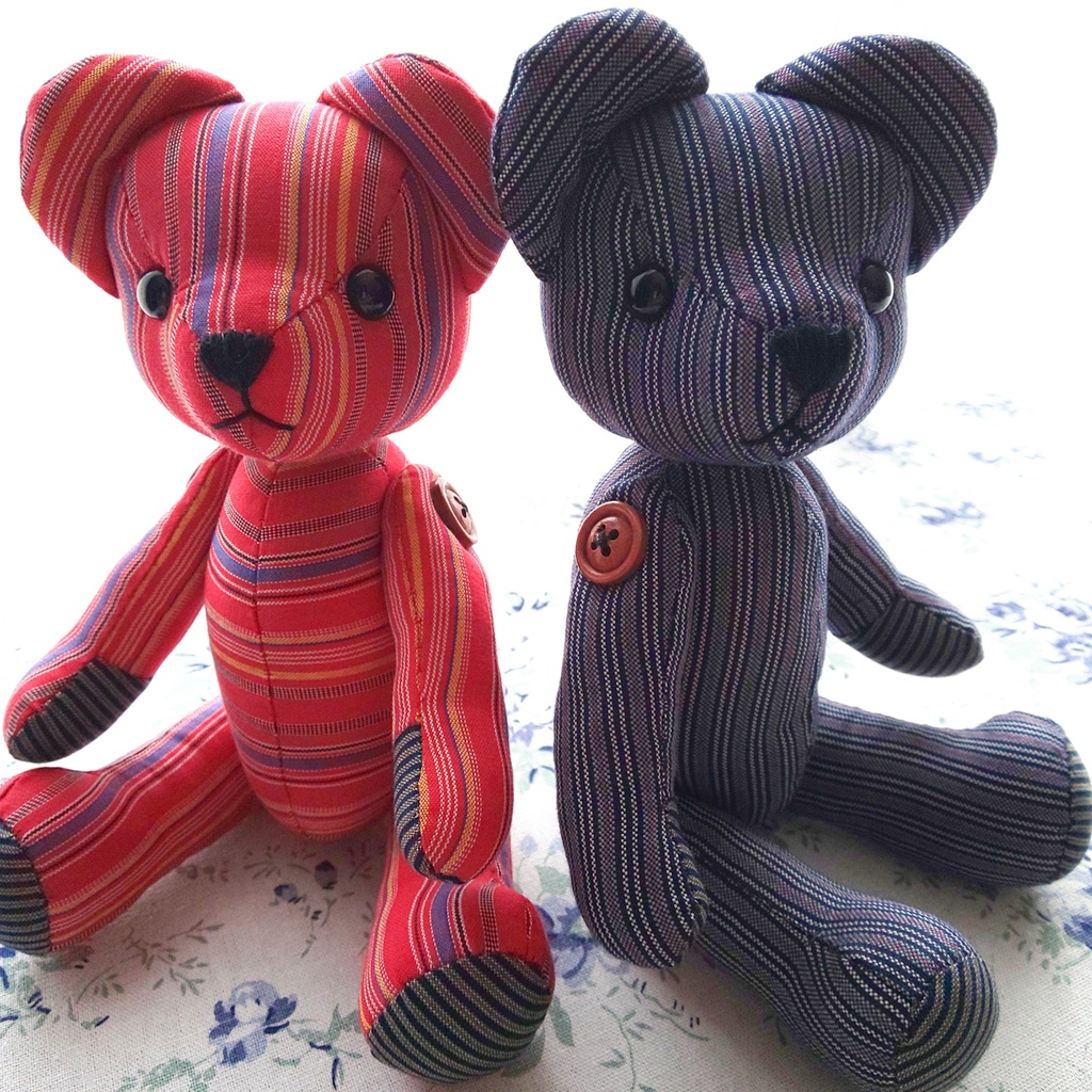 【型紙】テディベア型紙A (作り方参考動画あり)